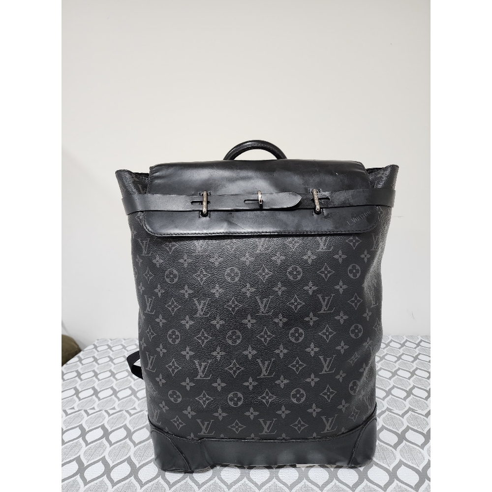 Louis Vuitton Monogram Eclipse Steamer Backpack - Picture 7 of 16